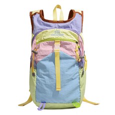 設計感旅行背包 大容量雙肩包 女 多巴胺戶外登山健身多功能騎行背包, 春日疊翠,均碼