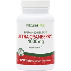네이처스플러스 울트라 크랜베리 1000mg 타블렛 글루텐 프리, 60정, 1개