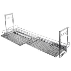 eSPACE 寬版皇家水槽架 + 不鏽鋼託盤組, 單一顏色, 1層, 1套