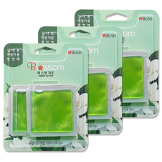 윌유즈 블라썸 실내용 차량용 방향제, 16g, 3개, 자스민가든