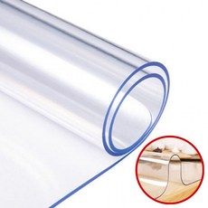 PVC 투명 데스크매트 식탁매트 테이블보 식탁보 2종, 상세페이지 참조