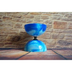 三鈴SUNDIA 炫風火焰單培鈴 扯鈴 培林 藍 沒木棍(只有扯鈴), 藍,火焰單培鈴 沒木棍(只有扯鈴), 1個