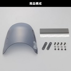 【Gear Base 吉兒基地】DAYTONA 臘腸 DAX MONKEY 125 風鏡 燻黑 透明 短風鏡 造型 擾流, 1個