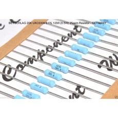 BEYSCHLAG 20K UXC0309-25 0.1% 0.5W 25ppm 精密電阻, 1個