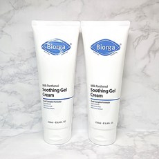 1+1 바이오가 밀크판테놀 수딩젤 크림, 2개, 250ml