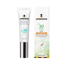 APISERUM 愛比森 淨透無暇隔離粉底乳 SPF30, 1個