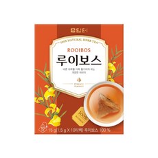 담터 삼각티백 루이보스 차, 1.5g, 10개입, 1개