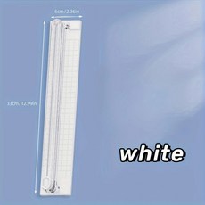 매번 쉽게 종이를 자를 있는 휴대용 A3 A4 용지 절단기 1개 학교 가정 사무실에, white