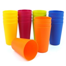 민슈쿠팡 파티컵 4P 컬러파티컵, 옐로우