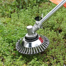 예초기 회전와이어날 철심 브러시 예초기부품 호환날, 2스틸와이어-15cm, 1개