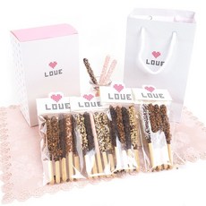 A234 빼빼럽 막대과자 만들기세트 초콜릿만들기 DIY 수제 발렌타인데이, 1개