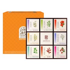 녹차원 티백 향기담은 허브차 선물세트, 1세트, 8가지(각5매)