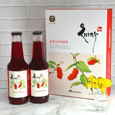 문경 오미자 원액 700ml 2병 선물세트 답례품, 2개