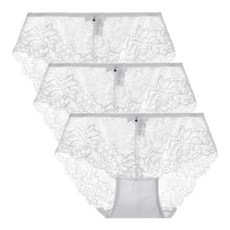 아이엠속옷 여성 레이스팬티 3매세트 망사팬티 여자팬티세트