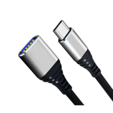 USB轉Type-C OTG轉接線，支援隨身碟、滑鼠、鍵盤、手柄，多種用途Type-C轉接頭, 1個, TYPE-C OTG轉接線 1m