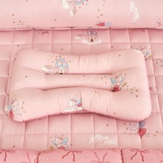 모던하우스 유아용 스웰 통째로 빨아쓰는 경추베개, 페어리래빗, 1개