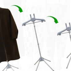 스탠드 다리미판 높이조절 스팀 다림질 행거 겸용 의류 지지대 가정용, 스팀 다리미판 블랙