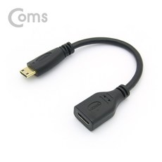 Mini HDMI 연장 젠더 M F 일체형 15cm BS946, 선택1, 1개