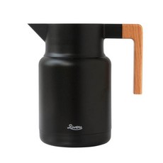 日本Rivers THERMO JUG KEAT真空保溫壺1200ml - 五色可選《WUZ屋子》, 黑色, 1個, 1.2L