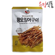 정화식품 맛있게 두 번 구운 왕오징어구이, 20g, 50개