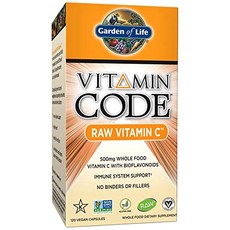Garden of Life Vitamin Code維他命C素食膠囊 500mg, 120顆, 1罐