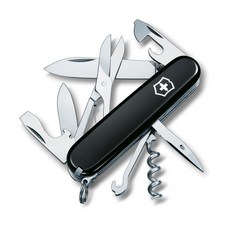 【易油網】VICTORINOX 登山者系列 15用瑞士刀 黑色／紅色／銀色, 黑色#1.3703.3, 1個