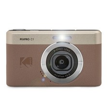 KODAK 柯達 PIXPRO C1 翻轉鏡頭數位相機, 1個, 棕色