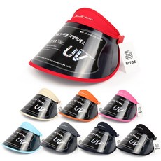 비토스 국내제작 UV자외선차단 슬라이드 헤드 썬캡 모자