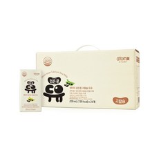 애터미 검은콩 고칼슘 두유, 24개, 200ml