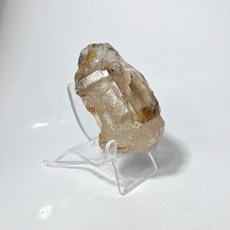 мσσи_нασ ᙏ̤̫͚ 紅泥骸骨水晶原礦 水滴山形帶彩虹光 馬達加斯加水晶, 1個