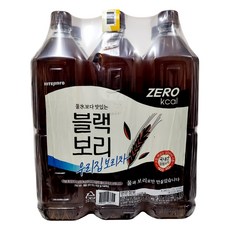 블랙보리 제로칼로리, 1.5L, 6개, 6개, 1개입