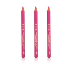 밀라니 컬러 스테이트먼트 립 라이너, 3개, Haute Pink