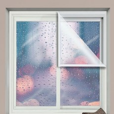 창문 바람막이 찍찍이 베란다 외풍차단 보수비닐막 붙이는방풍막 방한비닐, 창문 바람막이 찍찍이 베란다 외풍차단 보수비닐막 붙이는