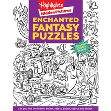(영문도서) Enchanted Fantasy Puzzles Paperback, Highlights Press, English, 9781644726761