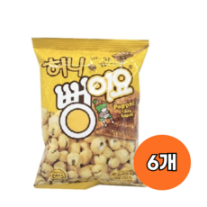 허니 뻥이요, 90g, 6개