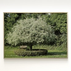 [아트밀] 쉼이 있는 여행사진 액자 90종 - 31 행복한 여행, 1 (소형) A4액자_우드브라운, 우드브라운