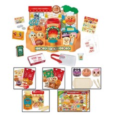 호빵맨 빵가게 빵공장 계산대 놀이 장난감 23년 리뉴얼 B0BSF182YP 옵션 택1, 모치 후와 빵집