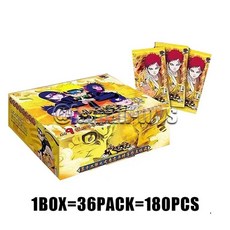 애니메이션 나루토 카드 희귀 트레이딩 컬렉션 선물, 1개, 11. 1 box