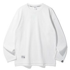 앨빈클로 남녀공용 세미 오버핏 무지 특양면 긴팔티셔츠 AVT363