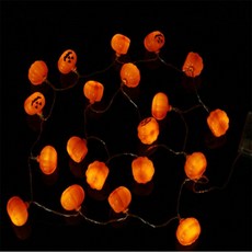 생활의 미쁨 감성 조명 20구 LED 할로윈 호박 가랜드 전구 led간접조명