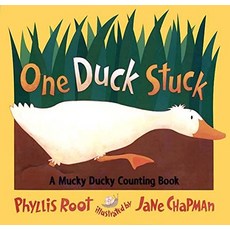 오리 한 마리가 갇혀 있다 지저분한 수 세기 책, Board book