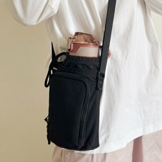 보니타콜렉티드 형광 포인트 나일론 미니 크로스백텀블러 가방핸드폰가방등하원가방