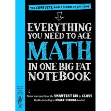 Everything You Need to Ace Math in One Big Fat Notebook : The Complete Middle School Study Guide Paperback, WorkmanPublishing
