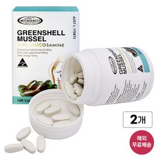 마더네스트 초록홍합 + 글루코사민 1500mg 100정 2개 세트