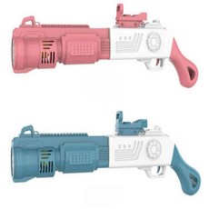 투요 자동 샷건 바주카 버블건 자동버블 비눗방울놀이 버블메이커, 자동 대형샷건버블건(색상랜덤)