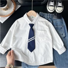 어린이 셔츠 [넥타이 포함]