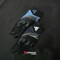 DAINESE 丹尼斯ERMEX GLOVES WMN新款女版手套，透氣舒適，輕量靈活, 黑藍, 1個
