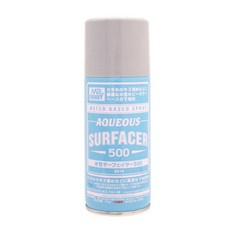 郡氏GSI B614 水性灰色表面處理噴漆 模型底漆 500番 模型噴漆, 1個