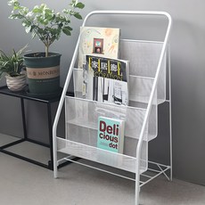 21C Trend 可折疊書架, 白色, 3層