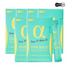 [락토온] 이지핏 알파CD 알파시클로덱스트린 14포 6박스, 6개, 14정